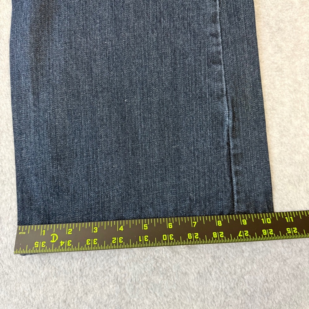 Levis 527 Mens Low Boot Cut Jeans Dark Wash Denim W38‎ L30 - Picture 4 of 16